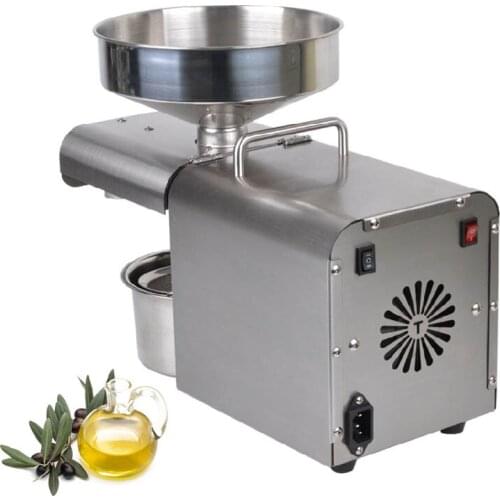 110V/220V Automatic Cold Press Oil Machine Oil Cold Press Machine Sunflower Seeds Oil Extractor