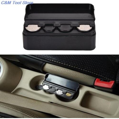 2 Color Auto Car Paste Type Content Box Glasses Organizer Storage Box Holder Car Compartment