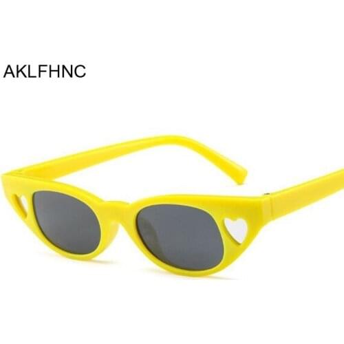 2019 Vintage Cat Eye Sunglasses Women Fashion Small Frame Sun Glasses Ladies Retro Personality Cat Eyeglasses UV400