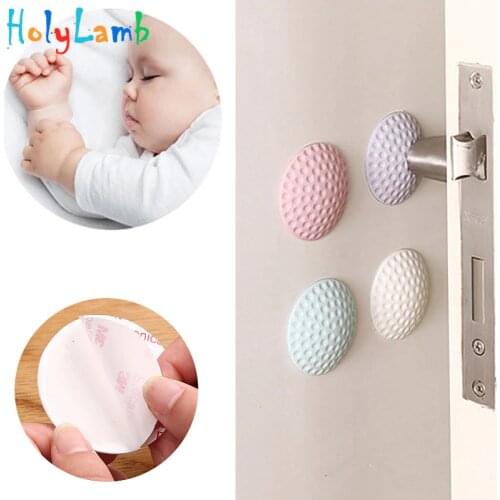 4Pcs/Lot Protection Baby Safety Shock Absorbers Security Card Door Stopper Baby Newborn Care Child Lock Protection From Children