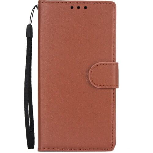 50pcs/lot Solid color Wallet PU Leather +TPU Case for Huawei P smart PLus Nova 3i P Smart Enjoy 7S Y5 2018 Photo Frame Card