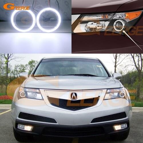 For Acura MDX 2007 2008 2009 2010 2011 2012 2013 Excellent Ultra bright COB led angel eyes halo ring Day Light