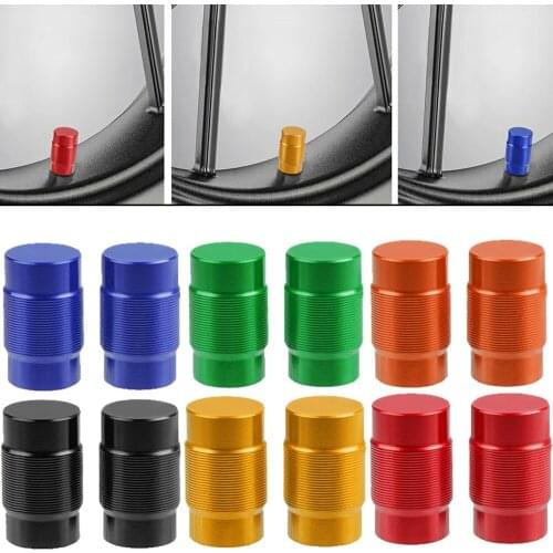 For Yamaha TTR TW TY WR XG XT XTZ YFZ YZ 125 200 225 230 250 400 426 450 F R/X Z X TRICKER Wheel Tire Valve caps Airtight Covers