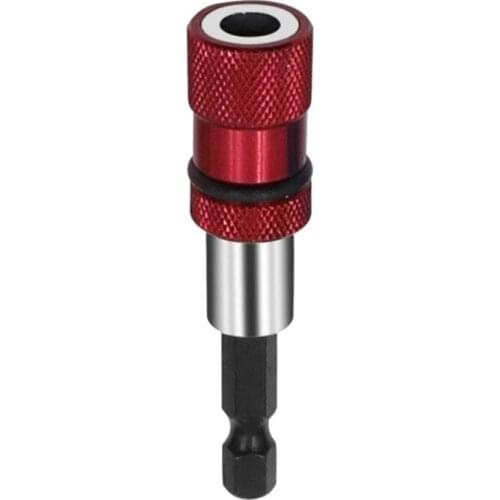HLZS-1/4 Hex Shank Electric Drill Magnetic Screwdriver Bit Holder Tool Magnetism Limit Adjustable Extension Rod