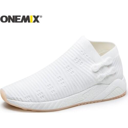 ONEMIX NEW running shoes for men light cool breathable sneakers women socks running shoes men sneakers sock sneaker women 2018