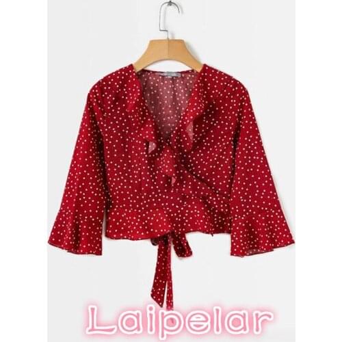 Блузки с принтом Laipelar China At AliExpress