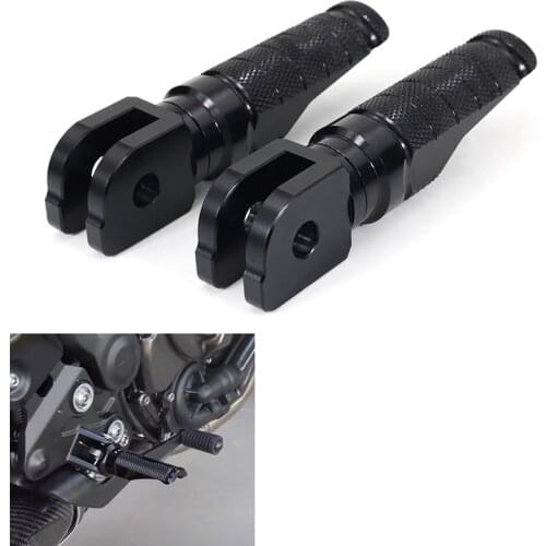 Motorcycle Foot Pegs Pedals CNC Aluminum Front Footrests Fit For Kawasaki Z800 Z750R Z1000 ZX-6R ZX6R 636 ZX-10R ZX10R ZX 10R