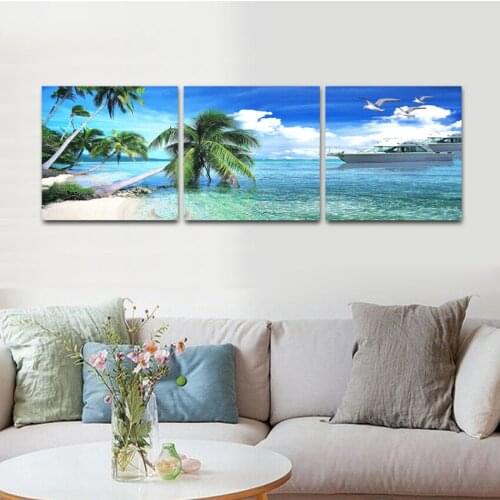 Bedroom Wall Picture Living Room Wall Art Print Modern Minimalist Home Decoration Painting Mural Warm Room Nordic Seascape R260