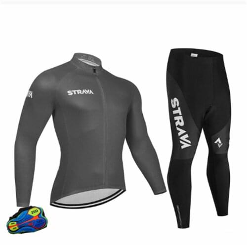 STRAVA NEW Outdoor Mountain Road Bike Long-Sleeved Cycling Sweatshirt Mens Sportswear Long-Sleeved Breathable And Quick-Drying