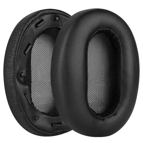 Protein Leather Replacement Memory Foam Earpads Ear Pads Cushion Cup Muffs Repair Parts for Sony MDR-1AM2 MDR-1AM2/B Headphones