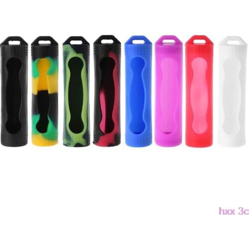 Silicone Sleeve Cover Case For 18650 Battery Protective Bag Pouch Battery Storage Box