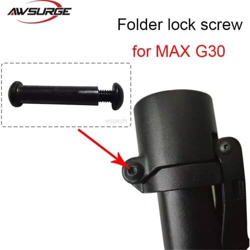 Folding lock screw electric scooter replacement parts for Ninebot MAX G30 high-quality alloy durable