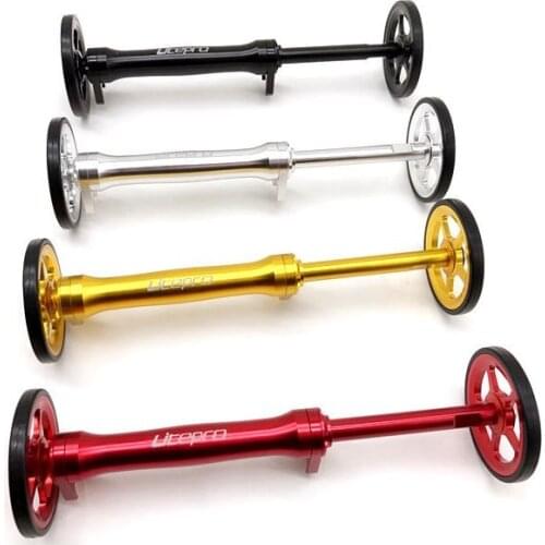 Folding Bicycle Racks Easy Wheel Extension Block Telescopic Rod for Brompton Bike