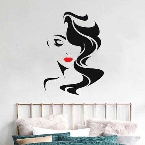 Sexy Lady Woman Decal Decorative Wall Sticker for Womens Bedroom Stickers Wall Art Decor Sexy Lady Woman Wallpaper Vinyl Decal