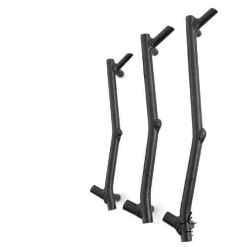 Modern American black/TSZ country cupboard door handles simple pastoral closet doorknob dendritic solid