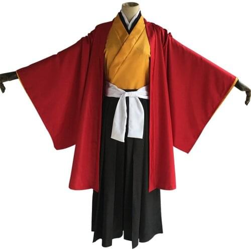 JEMMA LEONG Demon Slayer Cosplay Tsugikuni Yoriichi Costume Anime Cosplay For Adults Men Women Halloween Costumes Cloak