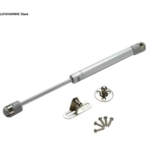 ZLinKJ 100N 10kg Force Lift Support Furniture Gas Strut Spring Cabinet Door Kitchen Cupboard Hinges Lid Stays Soft Open/Close