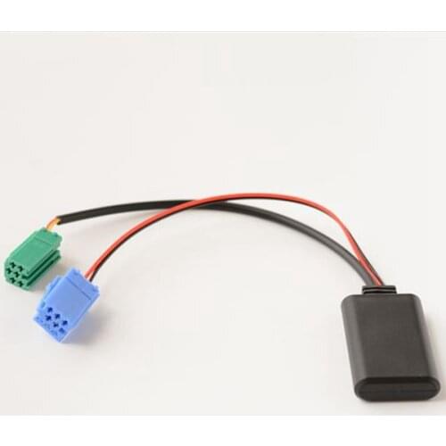 Car Bluetooth Audio Adapter Interface MINI ISO 6Pin&8Pin for Renault 2005-2011 Models Stereo CD Host