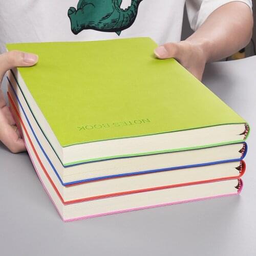 Binder Gift Notebook Pu Soft Leather Cover Notepad Folder Diary Weekly Planner Agenda Planner Note Books Travel Journal Gift