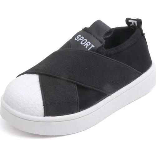 2021 Childrens Casual Shoes Girls One-step Shoes Boys Soft-soled Non-slip Street Shooting Students Fashion Flats Hot Shoes Kid