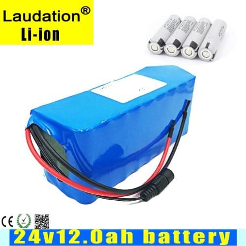 New Panasonic Battery 12800mAh Electric Bicycle Lithium Ion Batteria 29.4V 12.8Ah Built-in 15A BMS 250W 350W 18650 Battery Pack