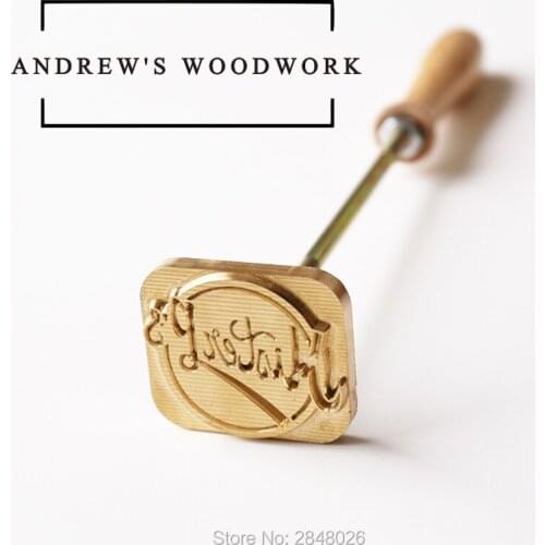 Custom Business Logo/Wood branding iron/Steak BBQ branding iron/Leather branding,Woodworking Design,Wedding gift