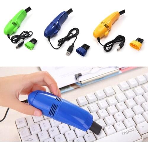 Dust Cleaning Brush Computer Keyboard Vacuum Cleaner USB Mini Vacuum Cleaner Mini Cleaner Clean Computer for PC Laptop Desktop