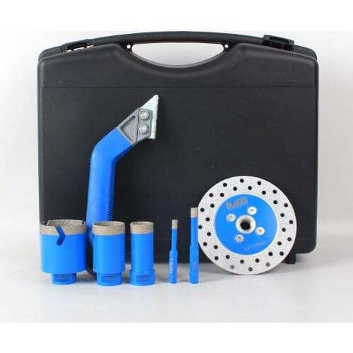 RAIZI Porcelain Tile Tool Set Diamond Grout Saw Blade, Diamond Grinding And Cutting Disc, Vacuum Brazed Diamond Core Drill Bit