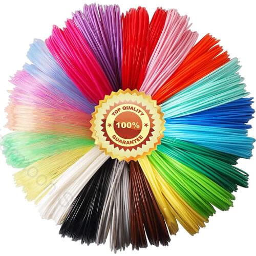 Pla 1.75mm Filament Printing Materials Plastic For 3d Printer Extruder Pen Accessories 10 Meter Black White Red Colorful Rainbow