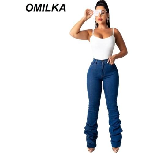 OMILKA Women's Skinny Jeans