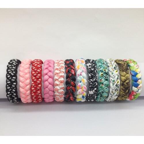 Wholesale lots Hand Knit Bracelet Mixed Style Surfer Cuff Ethnic Tribal Fashion Sport Gift