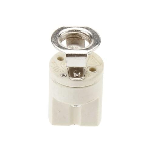 DIY White Ceramic G9 Lamp Holder Base 110V-220V Douille Soquete g9 Socket Lampholder