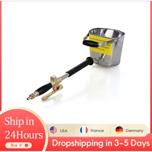 Cement Mortar Spray Gun Hopper Gun 4 Jet Hopper Plaster Concrete Cement Sprayer Stuck Sprayer For Walls And Ceilings DIY