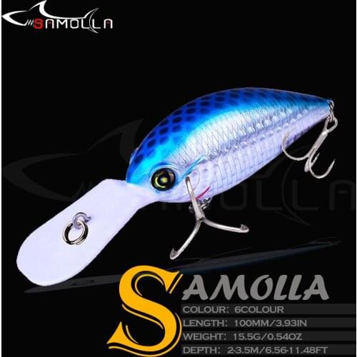 Fishing Lure Crankbait Weights 15.5g 10cm Floating Depth 2-3.5m Mino Crank Hard Baits Artificial Lure Pesca For Carp Fish Tackle