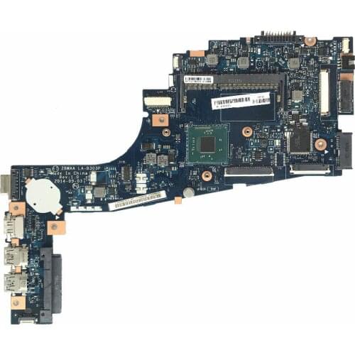 SZWXZY Excellent For Toshiba C50-B C55-B Laptop Motherboard With SR1W4 N2830 CPU K000891570 ZBWAA LA-B303P 100% Working