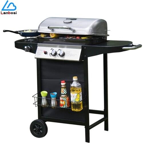 Courtyard Balcony Outdoor Grill Household Gas Grill Terrace American Braised Oven