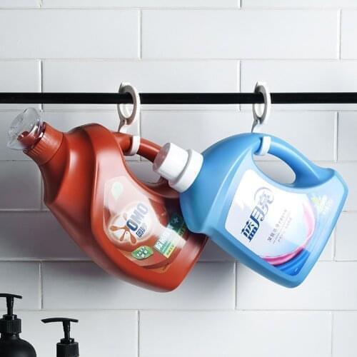 High Quality Plastic Adjustable Hook Punch-Free Multi-function Card Position Hook Key Water Bottle Clothes Tie Hook