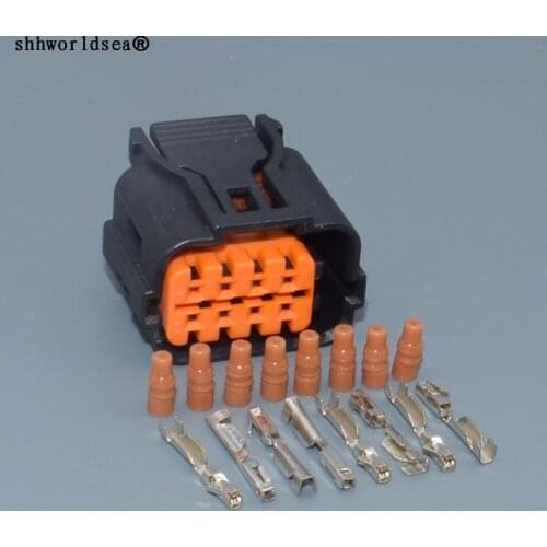 Worldgolden 8pin 0.6mm auto wiring harness cable plastic for KIA harness plug waterprof connector HP285-08021