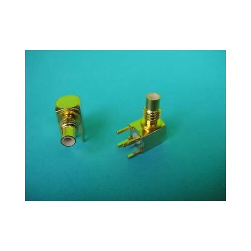 10 Panel Mount Right Angle SMC Male Connector Plug UF9