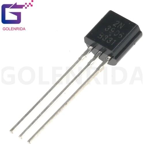 100PCS 2N3906 TO-92 TO92 0.2A 40V PNP Transistor