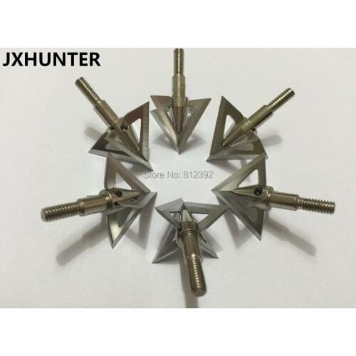 12PK archery Sanford Bloodshot 100 grain Broadhead for compoud bow arrow hunting