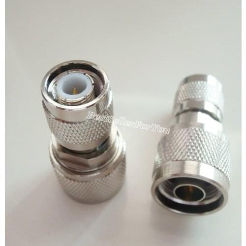 1X N-TNC Type N Male Plug To TNC Male RF Connector Adapter