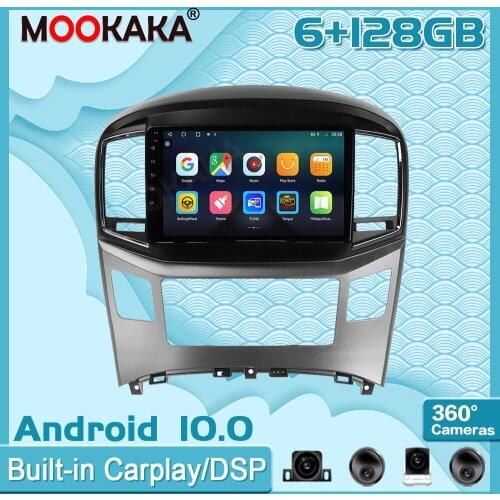 Android Wireless Carplay For Hyundai H1 2016-2019 Auto Surround View Camera Car Multimedia Player Stereo Radio GPS Navigation