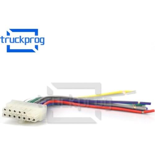 TruckProg Car ISO Harness Head Cable for AUDIOVOX - AEG Stereo Radio Wire Adapter Plug Wiring Connect Cable