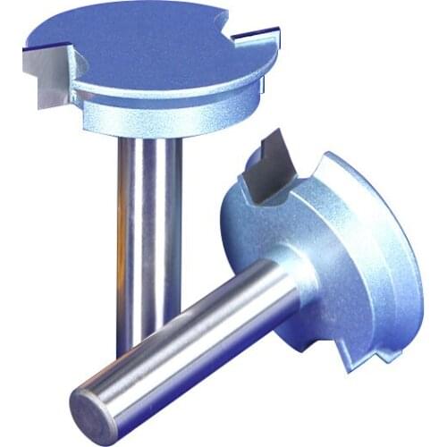 Wedge type 1/2 Shank 1/2*2 Router Bits 40mm Dia 67.7mm Overall Length slotting cutter Bit for woodworking Tungsten Carbide