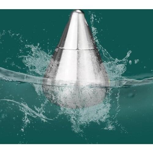 Mini Titanium Alloy Seal Bottle Waterproof Bottles Water Drop Shape Capsule Outdoor Camping EDC Tool Titanium Sealed Pill Case