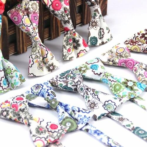 2016 Brand New Hot Mens Geometric Print Formal Fashion Bow Ties For Men Neck Bowtie Bowknot Necktie Party Suits Butterfly