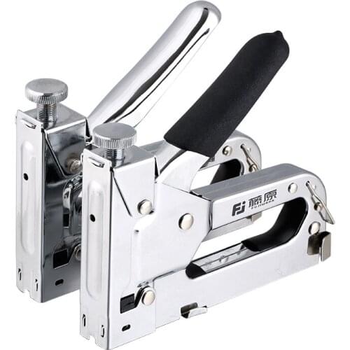 Nail gun three with manual nailing straight nail u-t nail gun home woodworking tools