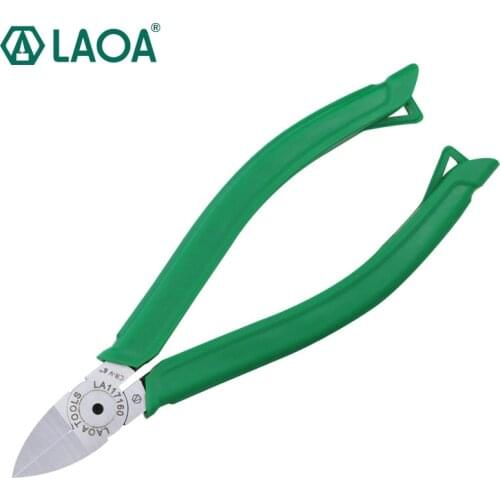 LAOA Diagonal Pliers 5/5.5/6 inch Cr-V Plastic Pliers Electrical Wire Cable Cutters Forceps Side cutter tools