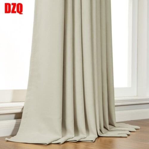 Elka Modern Blackout Curtains For Living Room Bedroom Curtains For Window Blinds Drapes Solid Finished Blackout Curtains 1 Panel